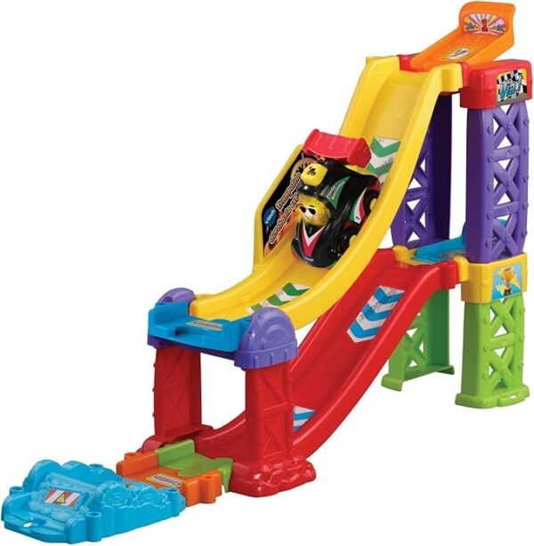 Vroom Vroom Go - Trampolino acrobazie estreme 3 in 1
