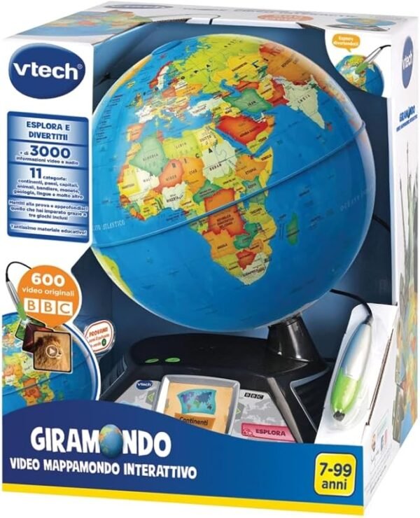 Giramondo - video mappamondo interattivo