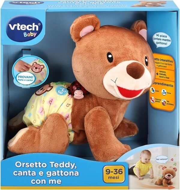 Orsetto Teddy, canta e gattona con me - immagine 4