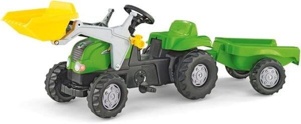 Trattore verde con carro e pala Rolly Toys