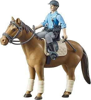Poliziotto a cavallo Bruder 62507