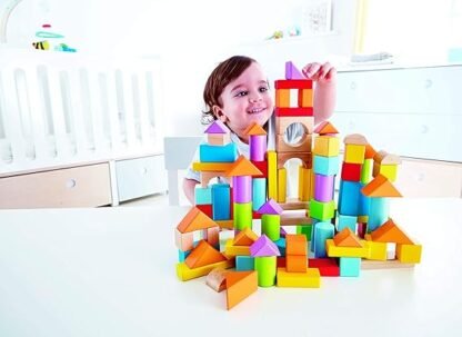 Blocchi di costruzione - 101 pezzi Hape E8247 - immagine 3