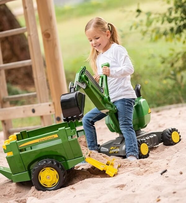 Rimorchio rollyFarm John Deere Rolly Toys - immagine 2