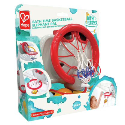 Elefantino cestino da basket Hape E0221 - immagine 6