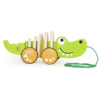 Coccodrillo da tirare Hape E0348