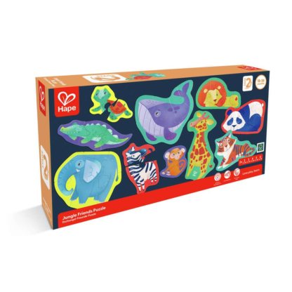 Puzzle Amici della giungla Hape E1647 - immagine 2
