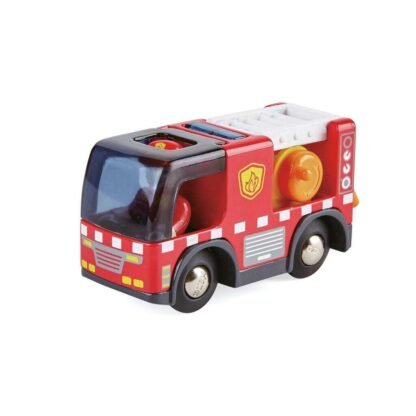 Camion dei pompieri con sirena Hape E3737 - immagine 3