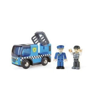 Auto della polizia con sirena Hape E3738