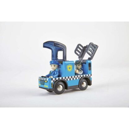 Auto della polizia con sirena Hape E3738 - immagine 2