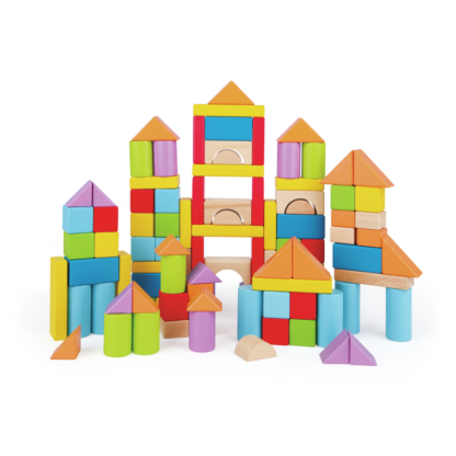 Blocchi di costruzione - 101 pezzi Hape E8247 - immagine 2