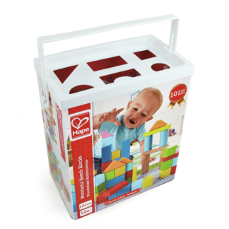 Blocchi di costruzione - 101 pezzi Hape E8247
