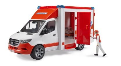 Ambulanza MB Sprinter con autista Bruder 02676 - immagine 5