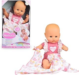 Nenuco - Bebè con suoni, bambola morbida con occhi che si chiudono