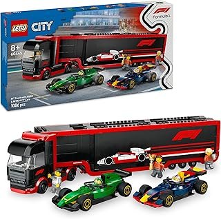 Lego City Autotrasportatore F1® con monoposto RB20 e AMR24 F1® 60445