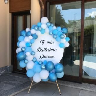 Cavalletto con palloncini