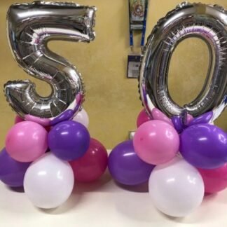 Centrotavola con numero